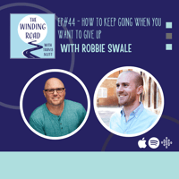 Robbie Swale, author of How to Keep Going When You Want to Give Up, joins Travis Scott on The Winding Road Podcast