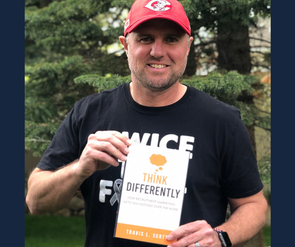 Travis and his book "Think Differently"
