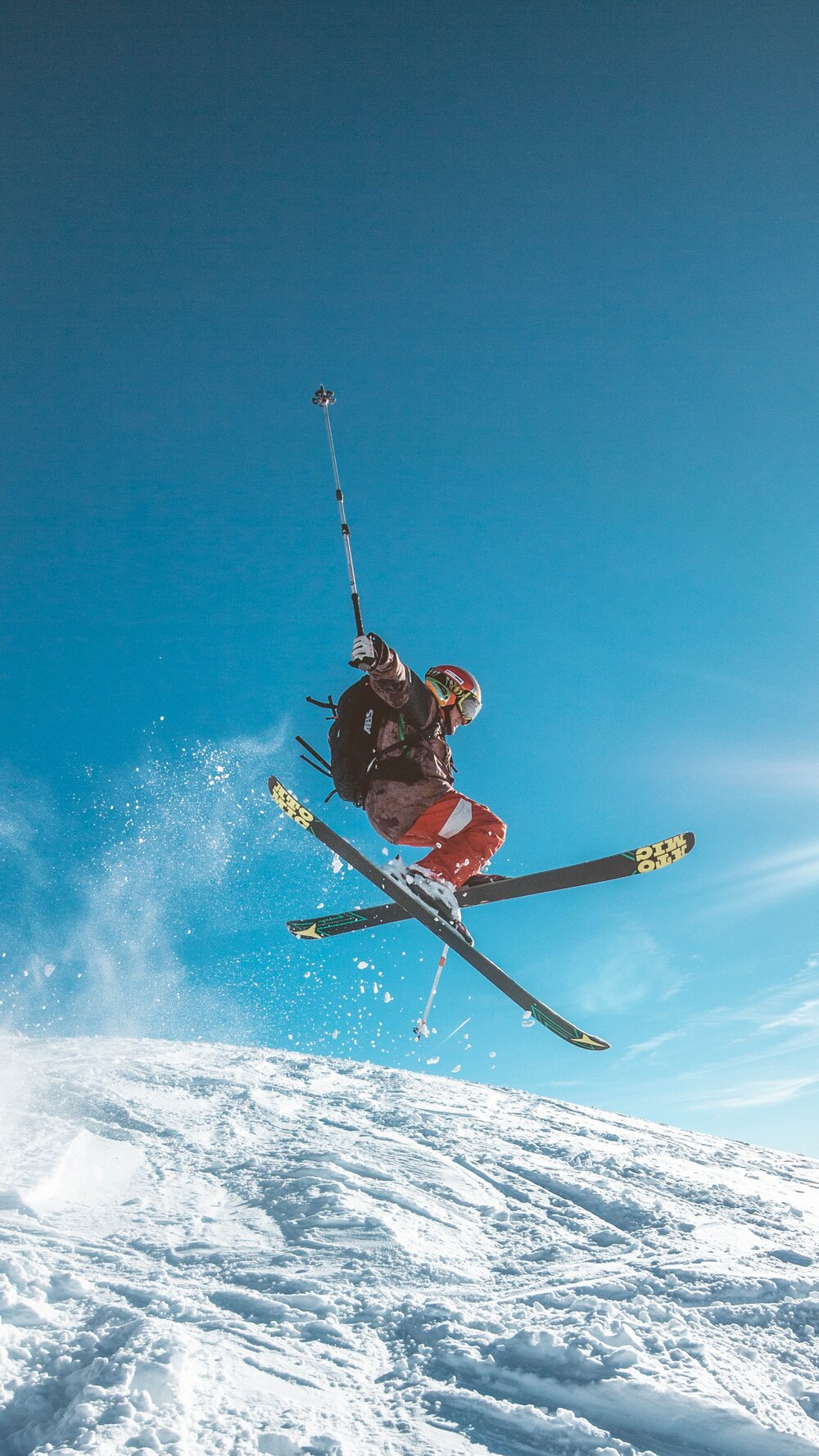 skiing